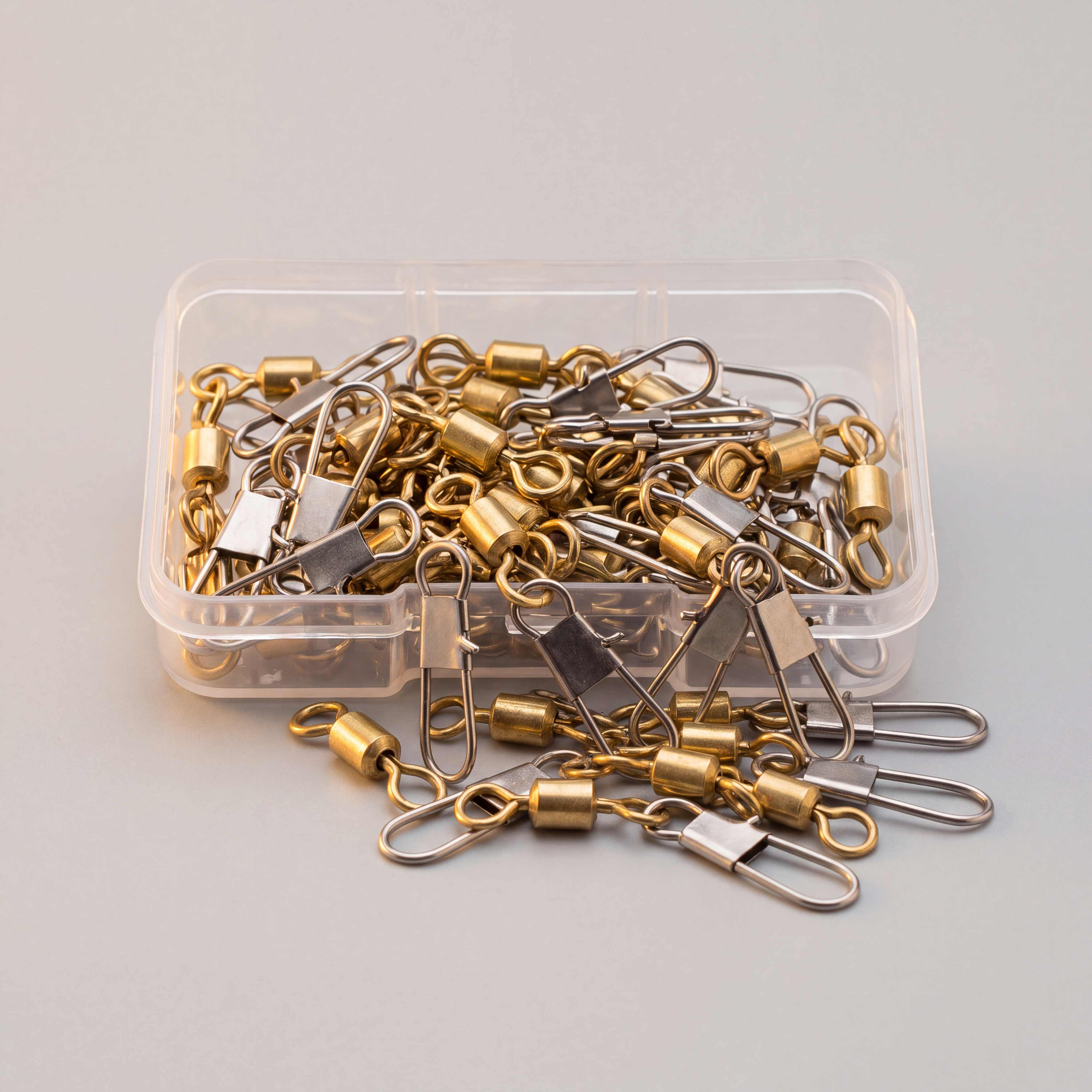 Barrel Snap Swivels, Size 7, Pack of 25