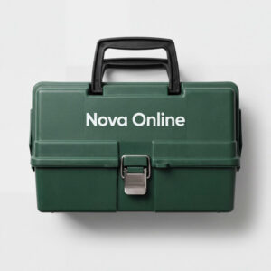 Three-Tray Cantilever Tackle Box